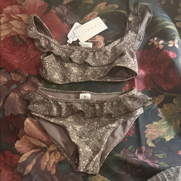 Jamie Kay Emma Floral Ruffle Bikini Set - Picture 5 of 9